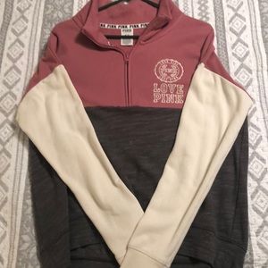 PINK zip-up hoodie